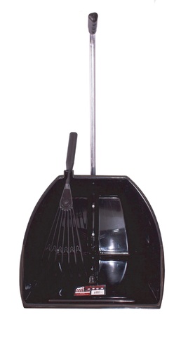 Red Gorilla - Big Tidee & Short Plastic Rake - Black (Big Tidee + Plastic Rake)