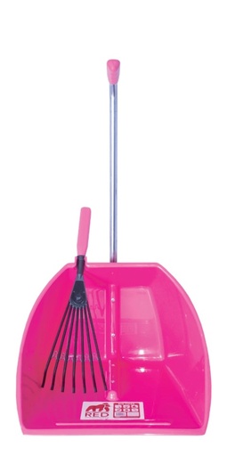 Red Gorilla - Big Tidee & Short Plastic Rake - Pink (Big Tidee + Plastic Rake)