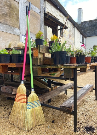 Red Gorilla - Corn Brooms - Standard (NEW 120CM HANDLE PISTACHIO)