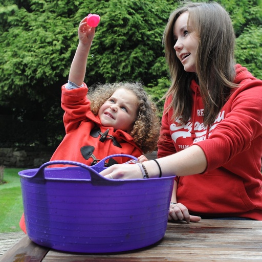 Red Gorilla - Gorilla Tubs & Recycled Black Tubs - Small Shallow 15L- Purple
