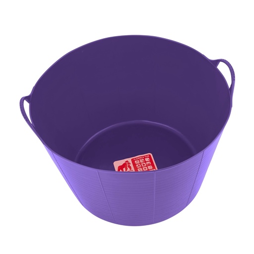 Red Gorilla - Gorilla Tubs & Recycled Black Tubs - Extra Large 75L -Purple