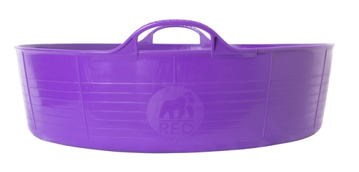 Red Gorilla - Gorilla Tubs & Recycled Black Tubs - Large Shallow 35L- Purple