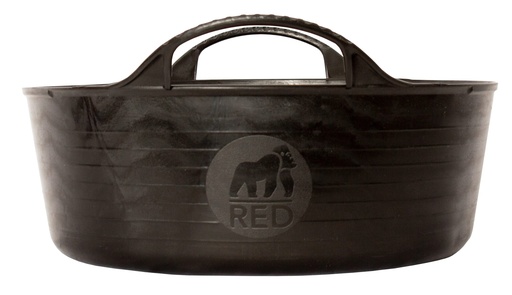 Red Gorilla - Gorilla Tubs & Recycled Black Tubs - Mini Shallow 5L -Black