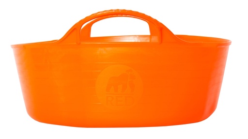 Red Gorilla - Gorilla Tubs & Recycled Black Tubs - Mini Shallow 5L -Orange