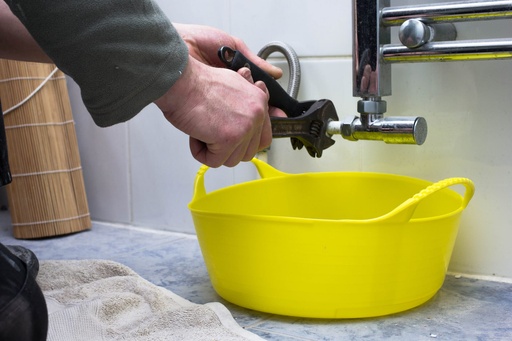 Red Gorilla - Gorilla Tubs & Recycled Black Tubs - Mini Shallow 5L -Yellow