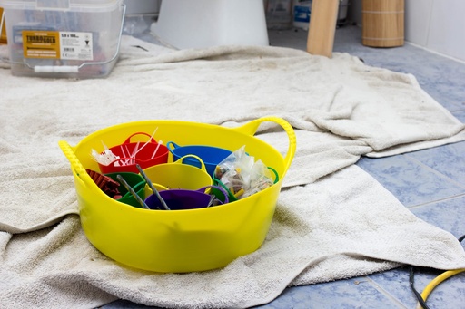 Red Gorilla - Gorilla Tubs & Recycled Black Tubs - Mini Shallow 5L -Yellow