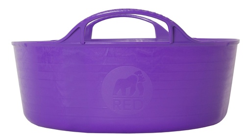 Red Gorilla - Gorilla Tubs & Recycled Black Tubs - Mini Shallow 5L- Purple