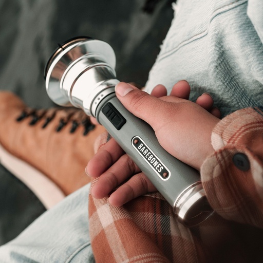 Barebones - Vintage Flashlight White
