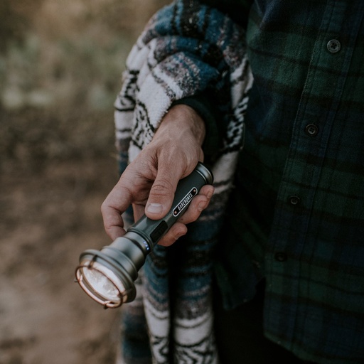 Barebones - Vintage Flashlight Gun Metal