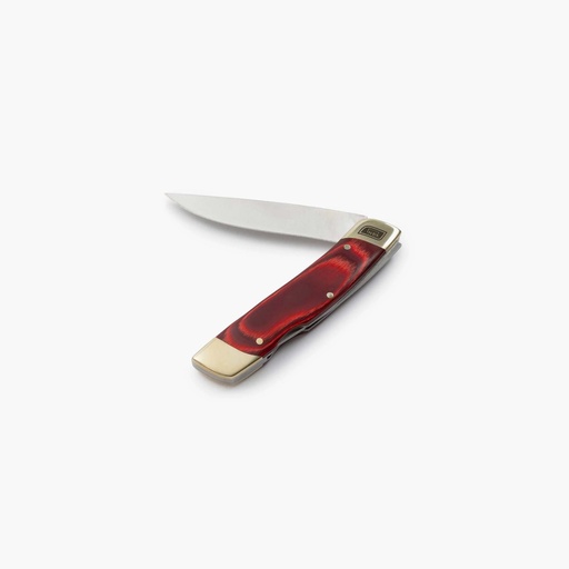 Barebones - Single Blade Folding Pocket knife Red Wood