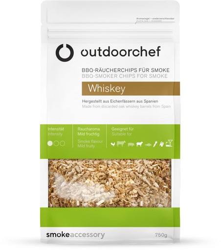 OutdoorChef - Smoking Chips Whiskey for Smoke