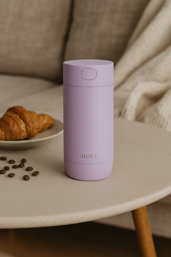 Moya - "Surf" 350ml Travel Coffee Mug Lilac