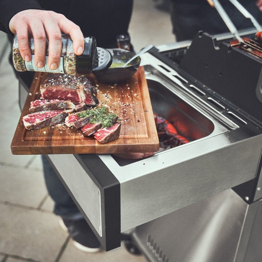Burnhard - Big EARL - 4-Burner Premium Gas Grill 2025 Stainless Steel with Stainless Steel Grill Grate