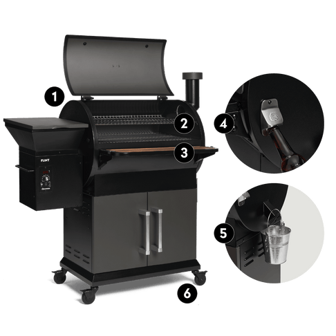 Burnhard - Flint Pellet Smoker