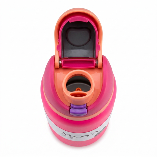 Moya - "True Tide" 32oz Insulated Sustainable Water Bottle Hot Pink