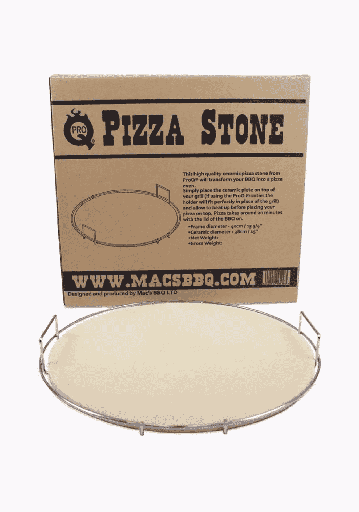 ProQ - Pizza Stone Set with Stainless Steel Carry Rack (CASE 302840)