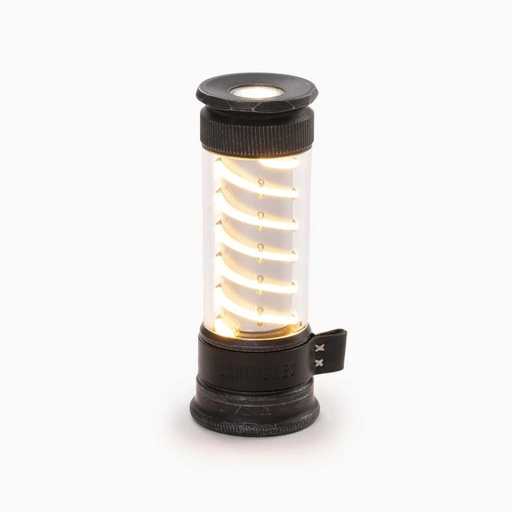 Barebones - Edison Light Stick Tumbled Steel -DISCONTINUED