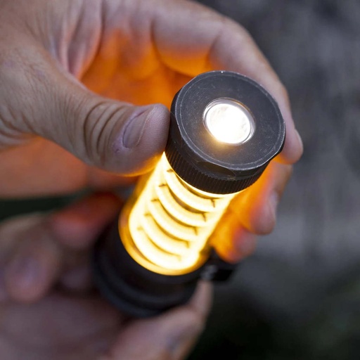 Barebones - Edison Light Stick Tumbled Steel -DISCONTINUED