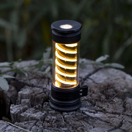 Barebones - Edison Light Stick Tumbled Steel -DISCONTINUED