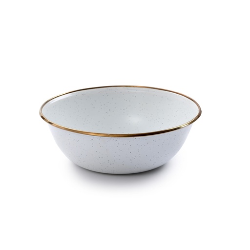 Barebones - Enamel Bowl Eggshell - set of 2 -DISCONTINUED