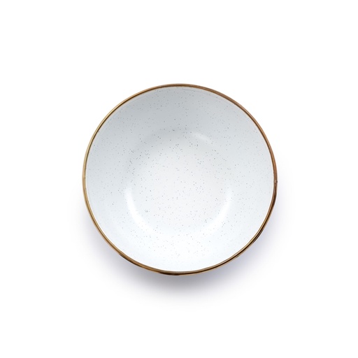 Barebones - Enamel Bowl Eggshell - set of 2 -DISCONTINUED
