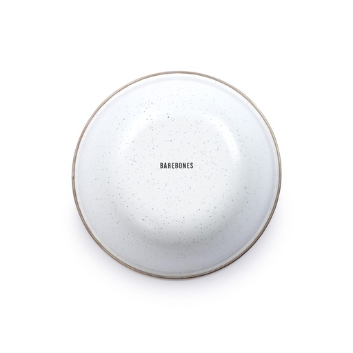 Barebones - Enamel Bowl Eggshell - set of 2 -DISCONTINUED
