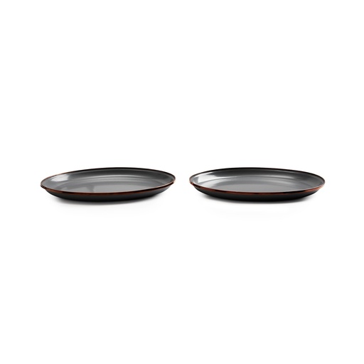 Barebones - Enamel Salad Plate - set of 2 -DISCONTINUED