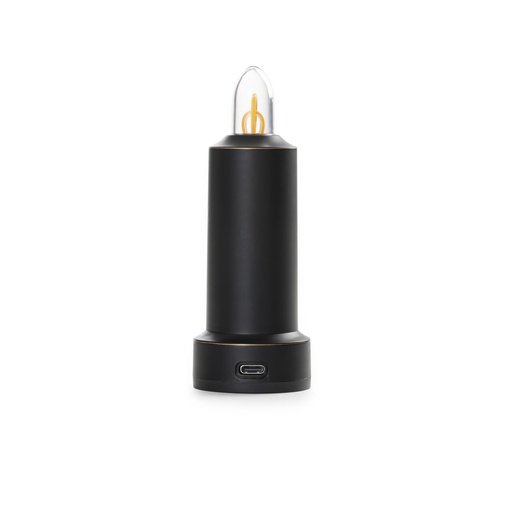 Barebones - Led Flameless Candle (rechargeable) Antique Bronze -DISCONTINUED