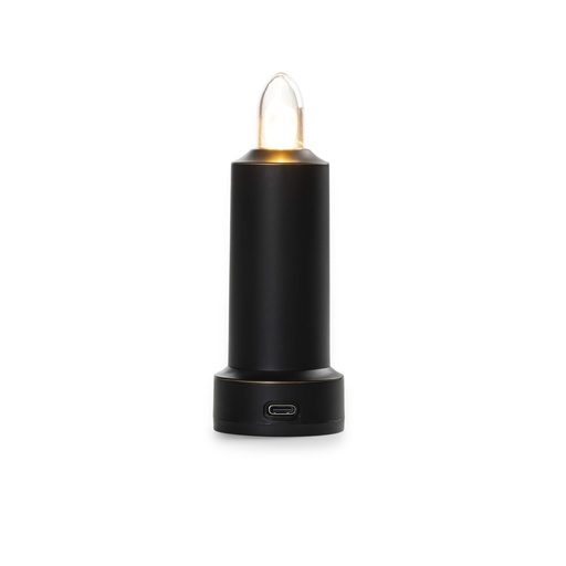Barebones - Led Flameless Candle (rechargeable) Antique Bronze -DISCONTINUED