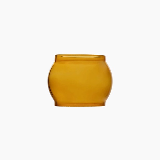 Barebones - Railroad Lantern Glass Lens - Plain - Amber
