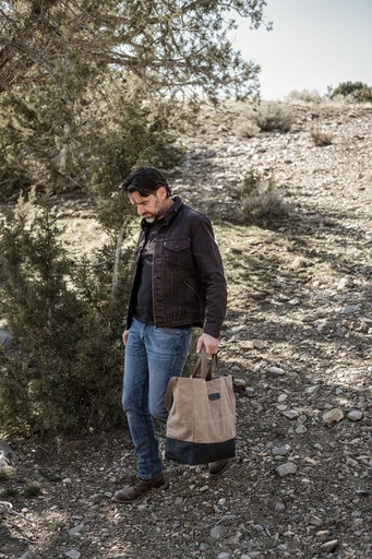 Barebones - Neelum Oversized Tote Bag (Khaki) -DISCONTINUED