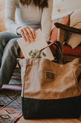 Barebones - Neelum Oversized Tote Bag (Khaki) -DISCONTINUED