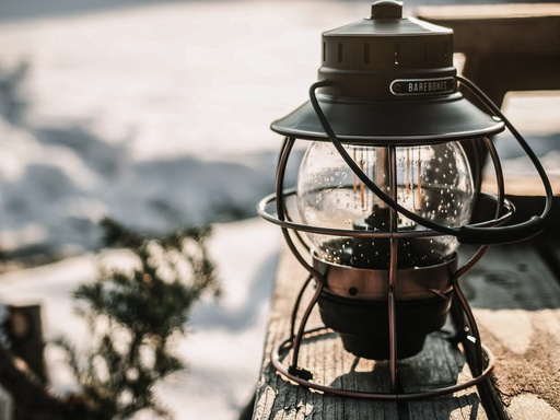 Barebones - Railroad Lantern (Antique Bronze)