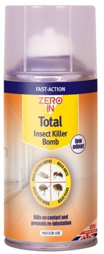 STV - Total Insect Killer Bomb - 150ml One Shot Aerosol