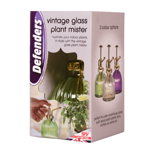 STV - Vintage Glass Plant Mist Sprayer - 225ml - Assorted Colours