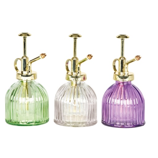 STV - Vintage Glass Plant Mist Sprayer - 225ml - Assorted Colours