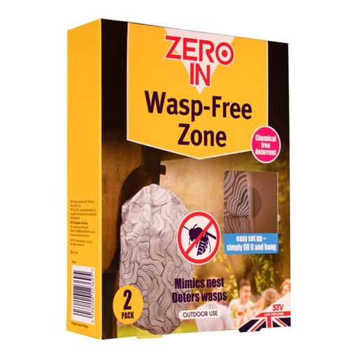 STV - Wasp-Free Zone - Twinpack