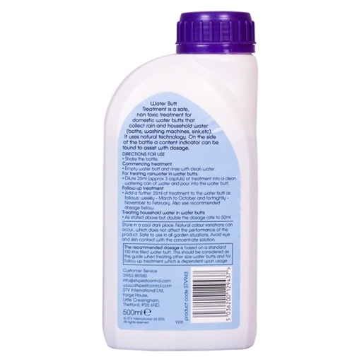 STV - Water Butt Treatment - 500ml