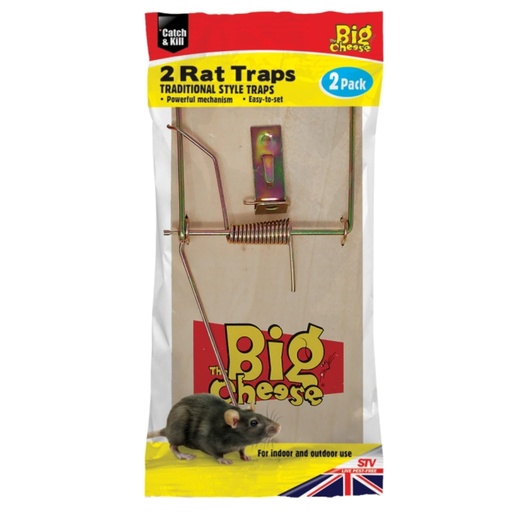 STV - Wooden Rat Trap - Twinpack