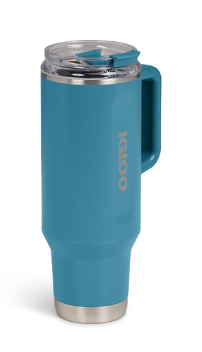 Igloo - 40 OZ Stainless Steel Travel Mug - Modern Blue DISC