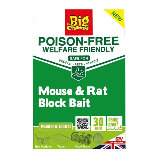 STV - Mouse & Rat Block Bait - 10g x 30