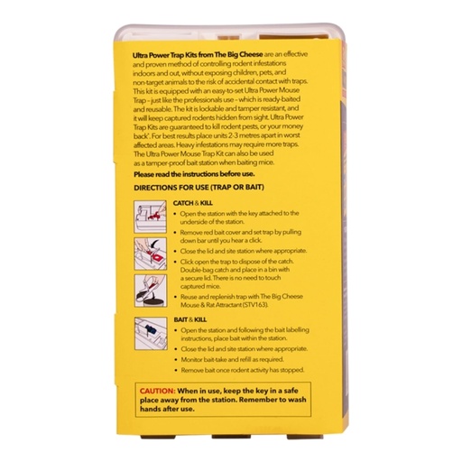 STV - Ready-Baited Mouse Trap Kit