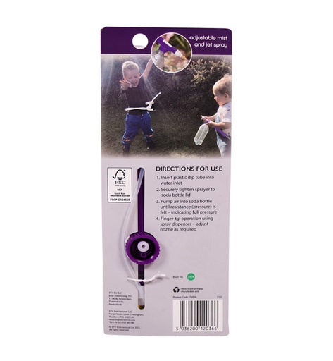 STV - Recycled Soda Bottle Pressure Sprayer