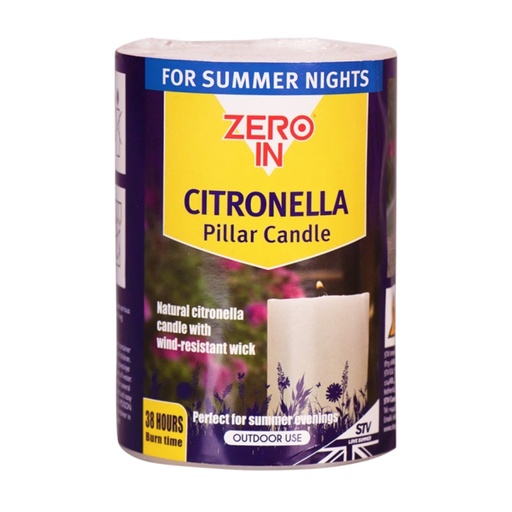 STV - Citronella Pillar Candle