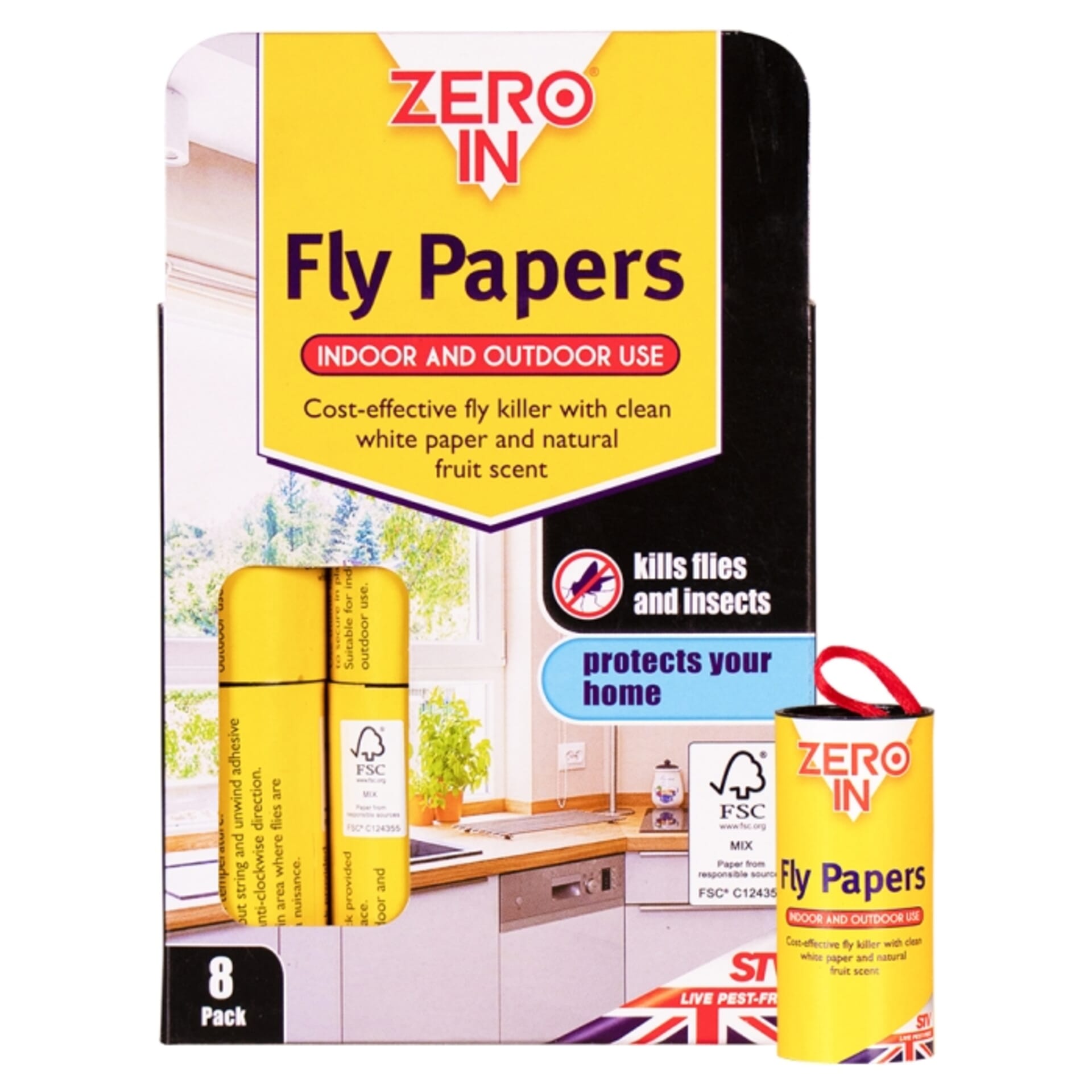 STV - Fly Papers FSC - 8-Pack