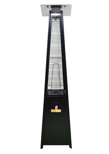 Pure Heat - Pyramid Style Gas Patio Heater In Black
