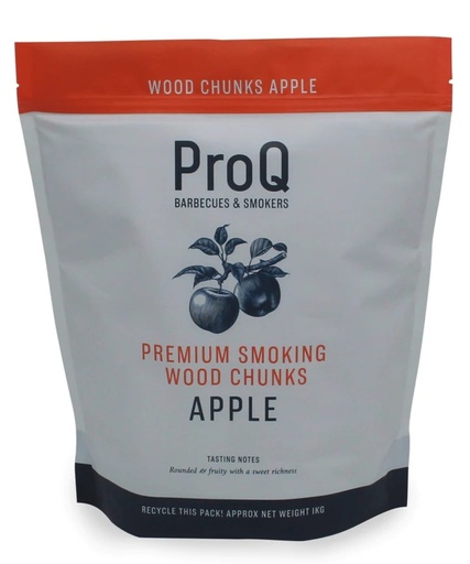 ProQ - Smoking Wood Chunks - Apple - Bag (1kg)