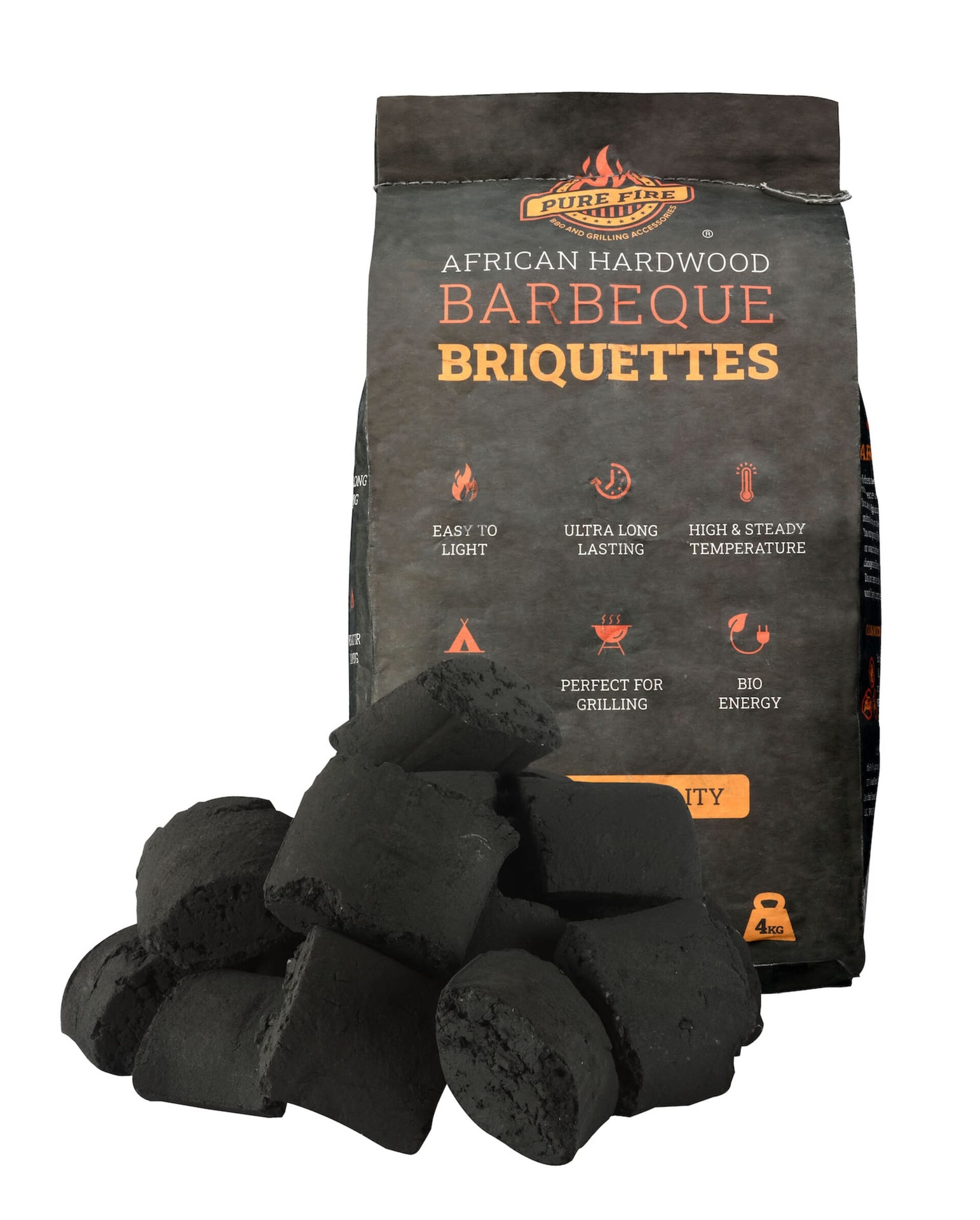 Pure Fire - 4KG Briquettes