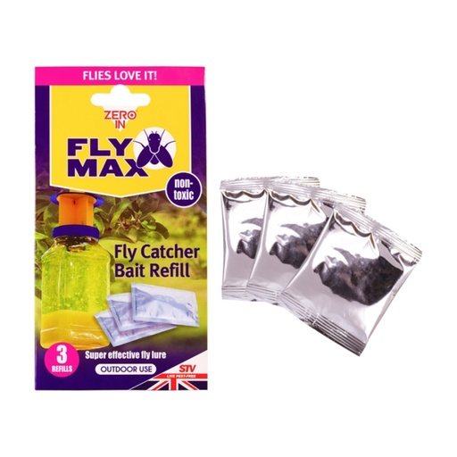 STV - Fly Catcher Bait Refill Sachet - 3-Pack