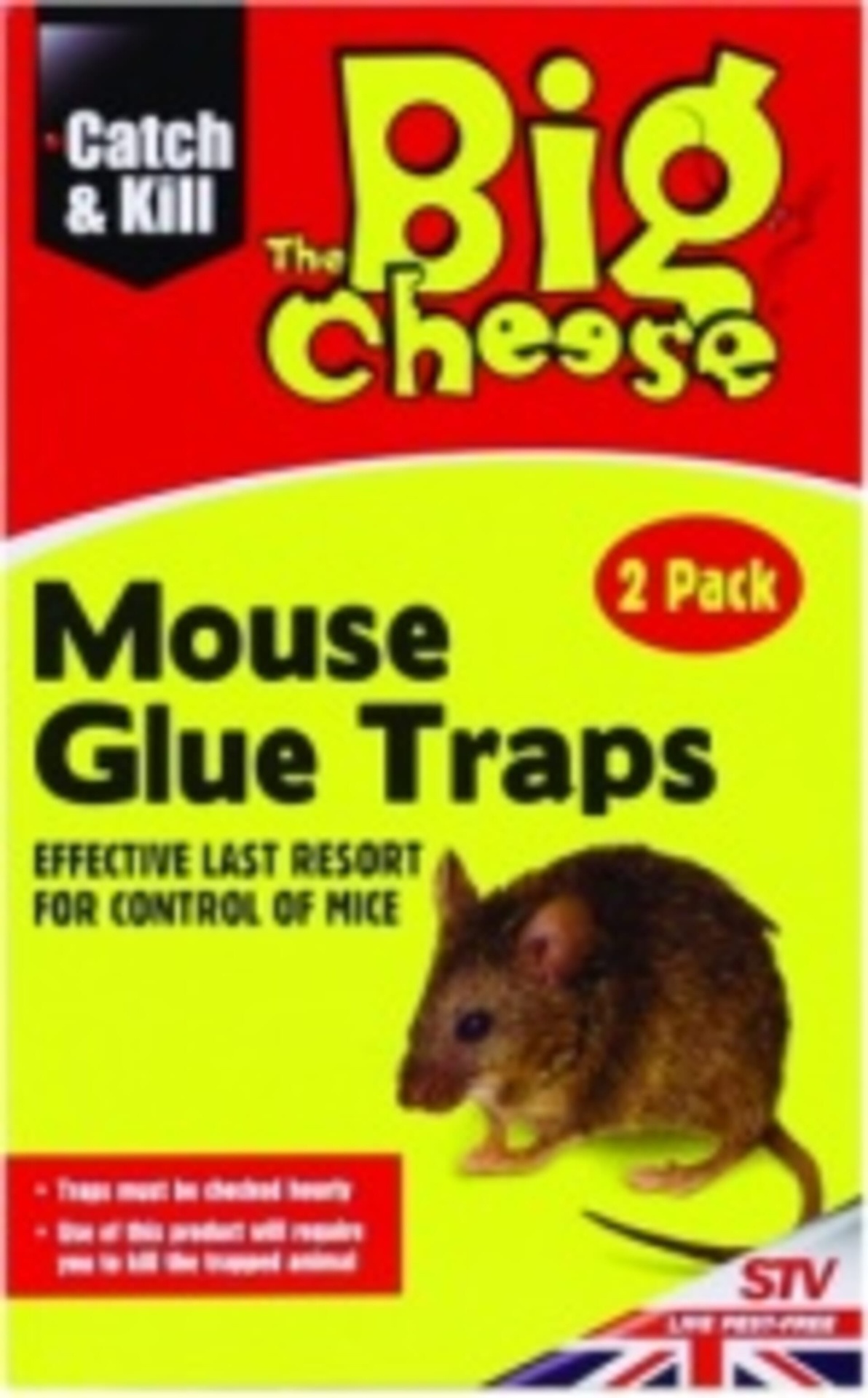 STV - Mouse Glue Traps - 2 Pack